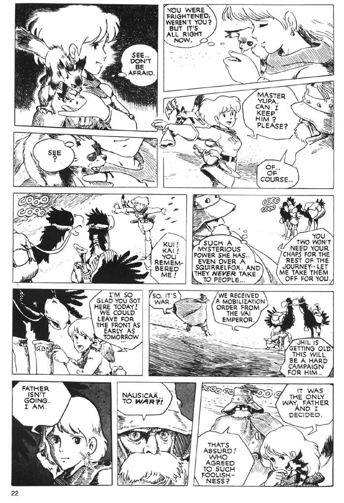 【漫画西化】宫崎骏《Nausicaa of the valley of the wind/风之谷》英语漫画百度网盘下载插图1