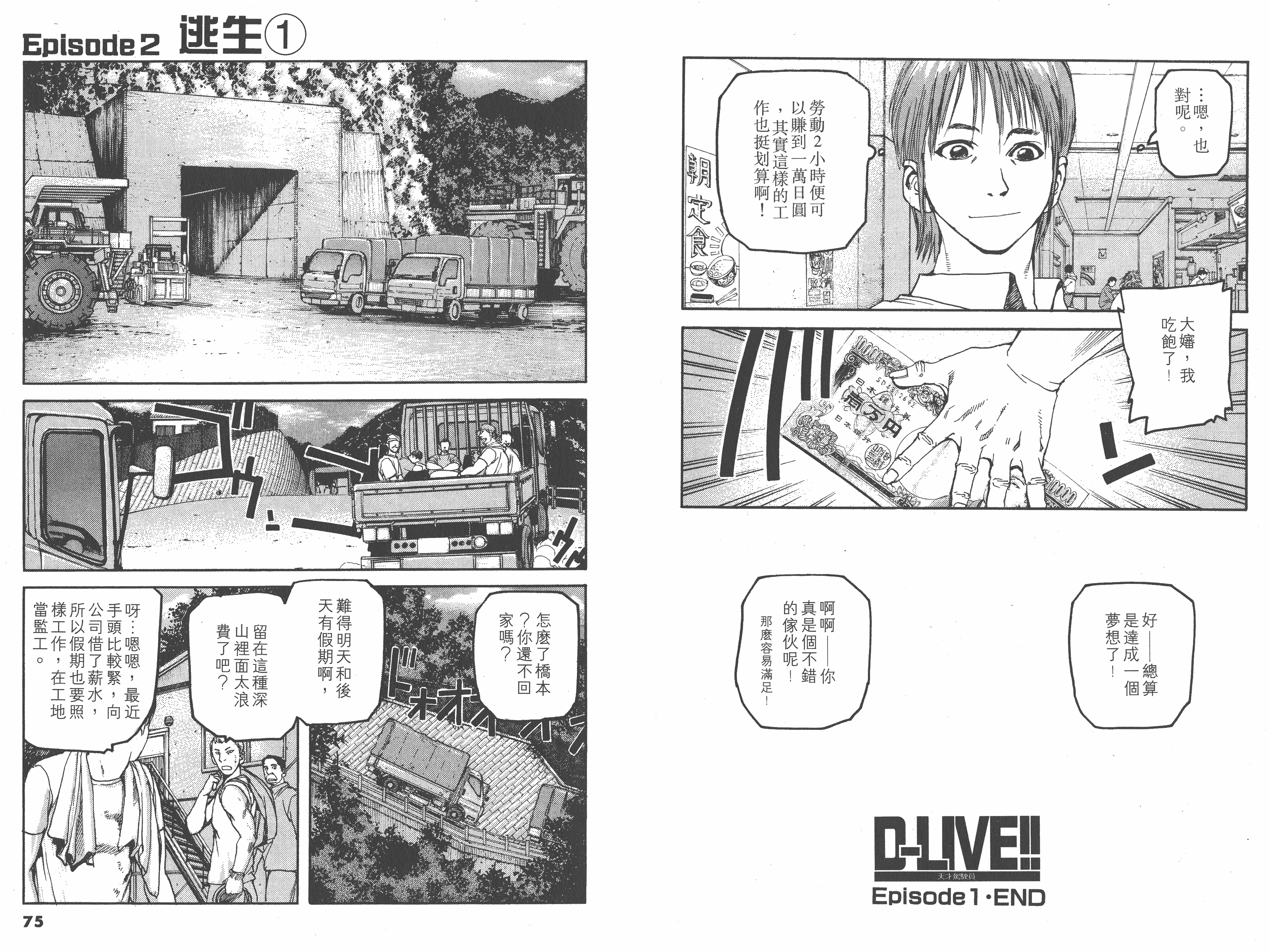 皆川亮二《天才驾驶员D-LIVE!!》PDF+MOBI+扫图 电子版漫画下载百度云网盘下载插图1