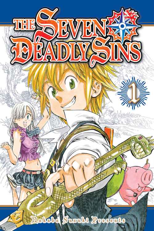 【漫画西化】铃木央《The Seven Deadly Sins/七大罪》JPG 英语漫画百度网盘下载插图