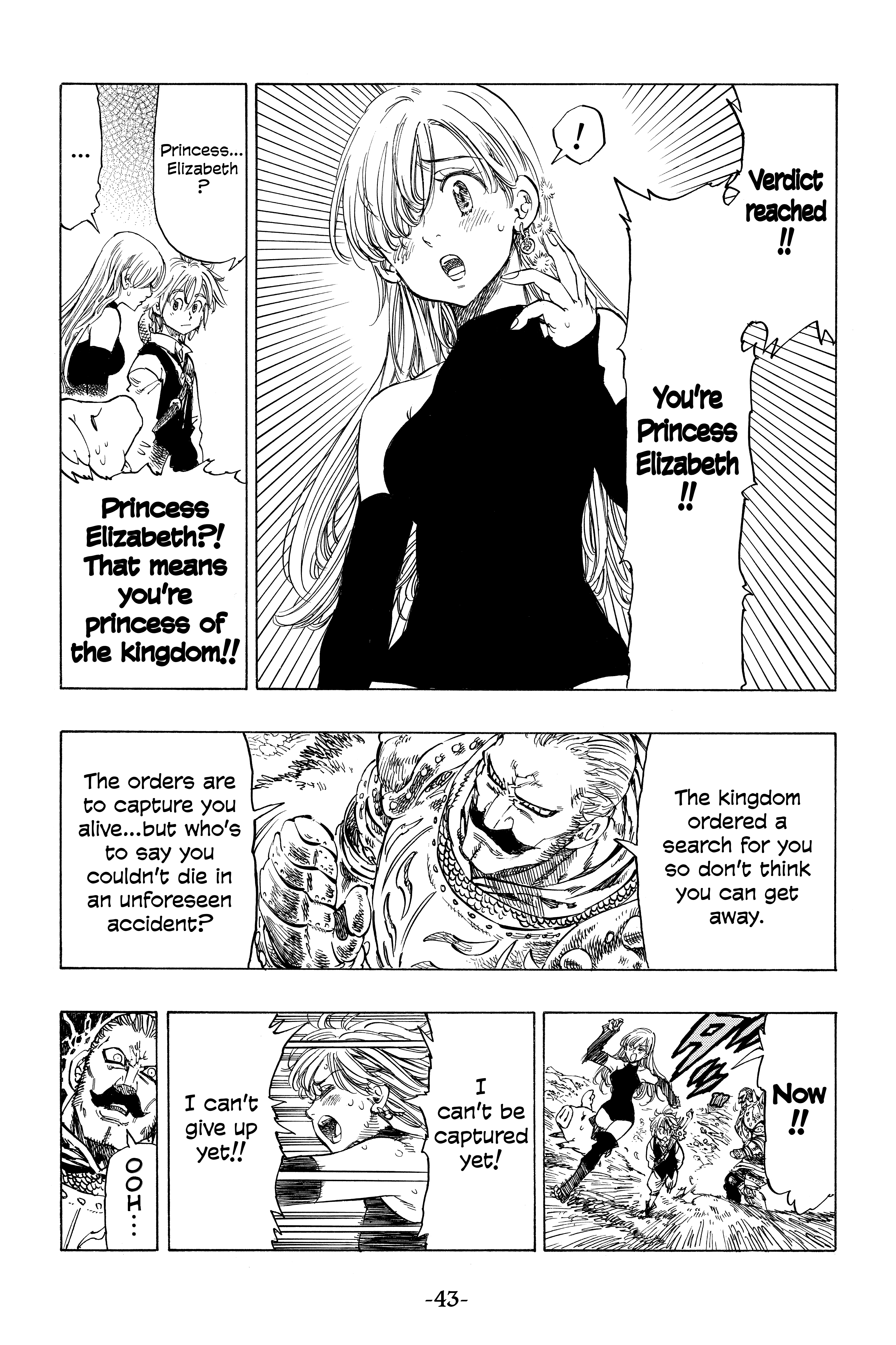 【漫画西化】铃木央《The Seven Deadly Sins/七大罪》JPG 英语漫画百度网盘下载插图1